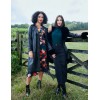 Faux Leather Belted Trench Coat Faux Leather Belted Trench Coat