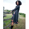 Faux Leather Belted Trench Coat Faux Leather Belted Trench Coat