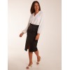Front Split Midi Utility Skirt Front Split Midi Utility Skirt