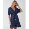 Aztec Printed Tassel V Neck Mini Dress Aztec Printed Tassel V Neck Mini Dress