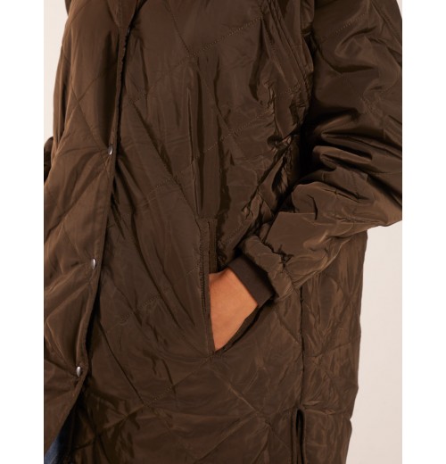 Diamond Quilted Coat Diamond Quilted Coat