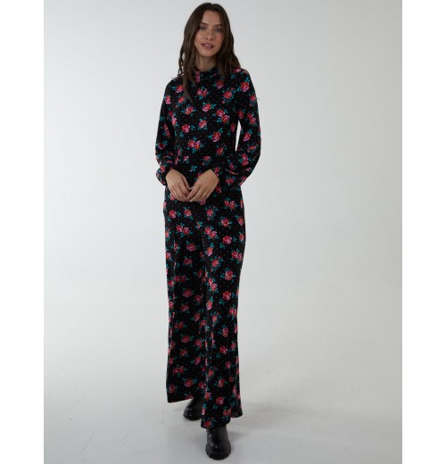 High Neck Tie Back Wide Leg Jumpsuit High Neck Tie Back Wide Leg Jumpsuit