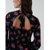 High Neck Tie Back Wide Leg Jumpsuit High Neck Tie Back Wide Leg Jumpsuit