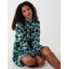 Geometric Print Blouson Dress Geometric Print Blouson Dress
