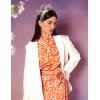 Abstract Print Halter Neck Midi Wrap Dress Abstract Print Halter Neck Midi Wrap Dress