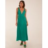 Rope Detail Plunge V-Neck Split Hem Maxi Dress Rope Detail Plunge V-Neck Split Hem Maxi Dress