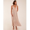 Rope Detail Plunge V-Neck Split Hem Maxi Dress Rope Detail Plunge V-Neck Split Hem Maxi Dress