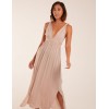 Rope Detail Plunge V-Neck Split Hem Maxi Dress Rope Detail Plunge V-Neck Split Hem Maxi Dress