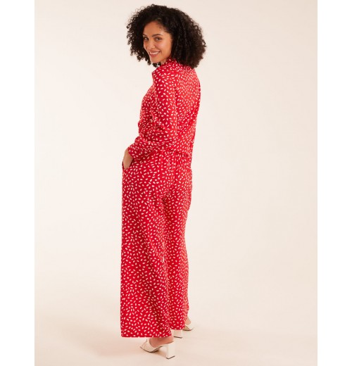 Polka Dot Oversized Shirt & Trouser Set Polka Dot Oversized Shirt & Trouser Set