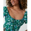 Ruched Bust Long Sleeve Mini Dress Ruched Bust Long Sleeve Mini Dress