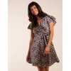 Wrap Ruffle Mini Dress Wrap Ruffle Mini Dress