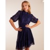 Mesh High Neck Tier Dress Mesh High Neck Tier Dress