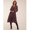 Ruffle Wrap Midi Dress Ruffle Wrap Midi Dress