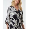Twist Front Floral Print Tunic Twist Front Floral Print Tunic