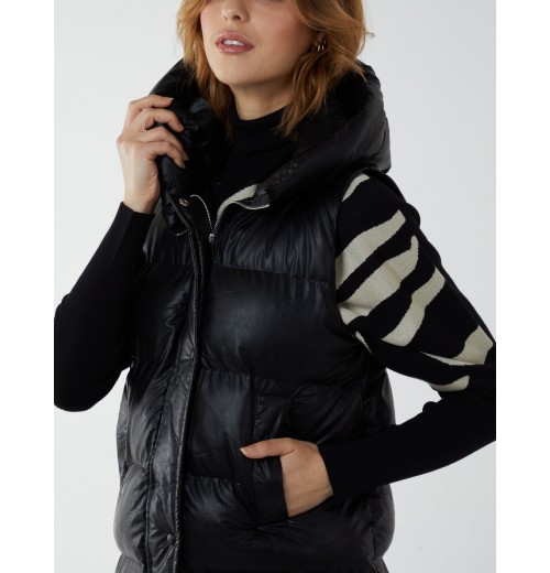 Hooded Puffer Gilet Hooded Puffer Gilet