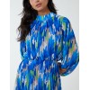 Tetris High Neck Pleated Dress Tetris High Neck Pleated Dress