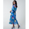 Splash Print High Neck Dress Splash Print High Neck Dress