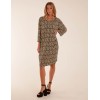 Geometric Print Mono Pocket Midi Dress Geometric Print Mono Pocket Midi Dress