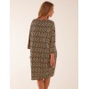 Geometric Print Mono Pocket Midi Dress Geometric Print Mono Pocket Midi Dress
