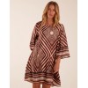 Aztec Border Straight Line Midi Dress Aztec Border Straight Line Midi Dress
