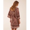 Aztec Border Straight Line Midi Dress Aztec Border Straight Line Midi Dress
