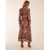Aztec Wrap Maxi Dress Aztec Wrap Maxi Dress
