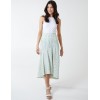 Floral Print Asymmetric Midi Skirt Floral Print Asymmetric Midi Skirt