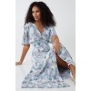 Tropical Leaf Button Through Maxi Dress Tropical Leaf Button Through Maxi Dress