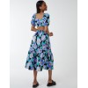Floral Sweetheart Cut Out Dress Floral Sweetheart Cut Out Dress
