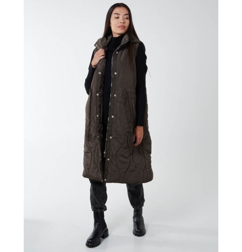 Quilted Belted Gilet Quilted Belted Gilet