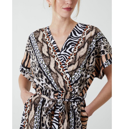 Multi Stripe Animal Jumpsuit Multi Stripe Animal Jumpsuit