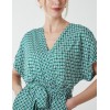 Geometric Gold Detail Cross Over Jumpsuit Geometric Gold Detail Cross Over Jumpsuit