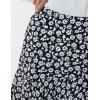 Floral Print Asymmetric Midi Skirt Floral Print Asymmetric Midi Skirt