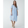 Broderie Angel Sleeve Midi Dress Broderie Angel Sleeve Midi Dress