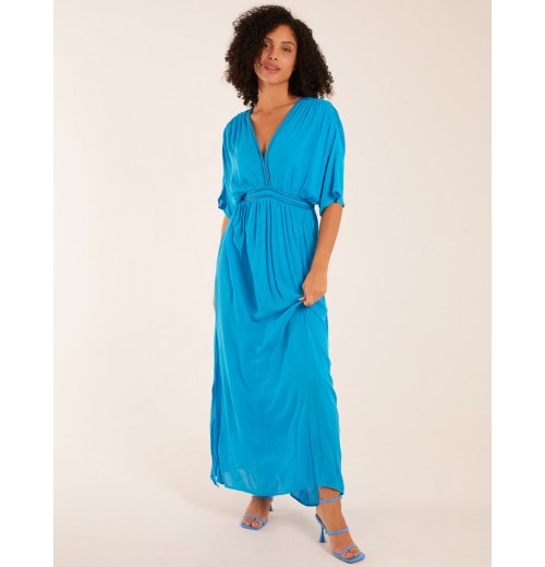 Rope Detail V Neck Maxi Dress Rope Detail V Neck Maxi Dress