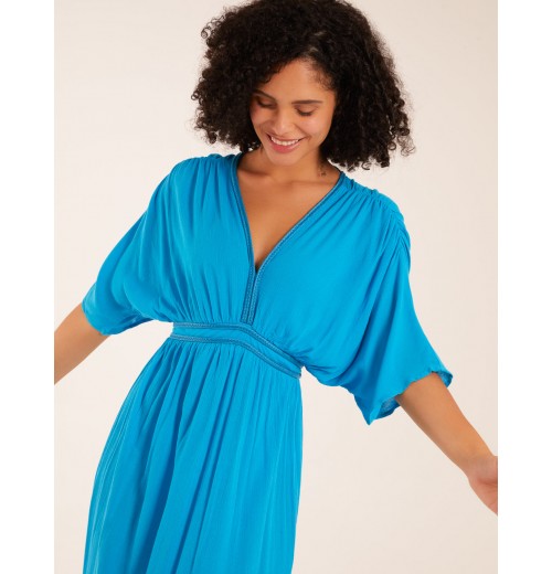 Rope Detail V Neck Maxi Dress Rope Detail V Neck Maxi Dress