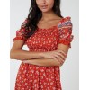Shirred Floral Maxi Dress Shirred Floral Maxi Dress