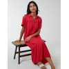 Drop Waist Tiered Midi Dress Drop Waist Tiered Midi Dress