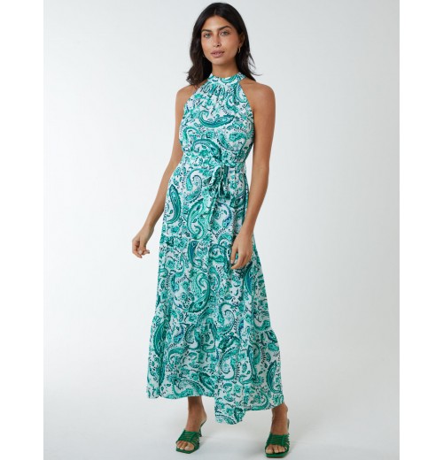 Halter Neck Midi Dress Halter Neck Midi Dress