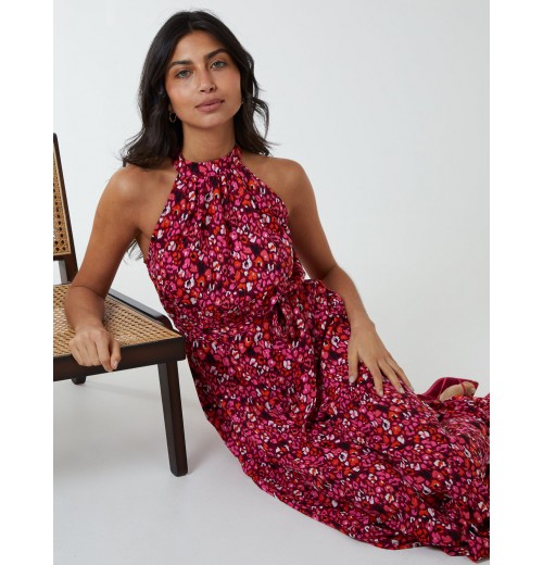 Halter Neck Midi Dress Halter Neck Midi Dress